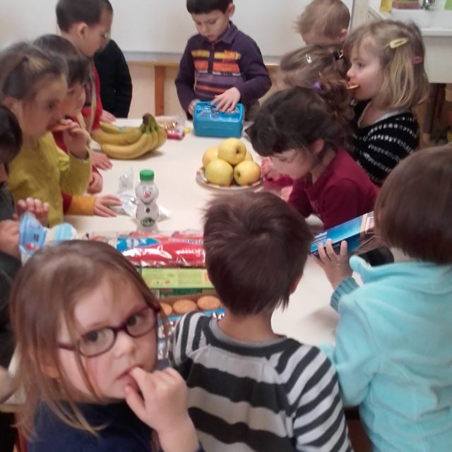 bon goûter pour les enfants sans déchets!