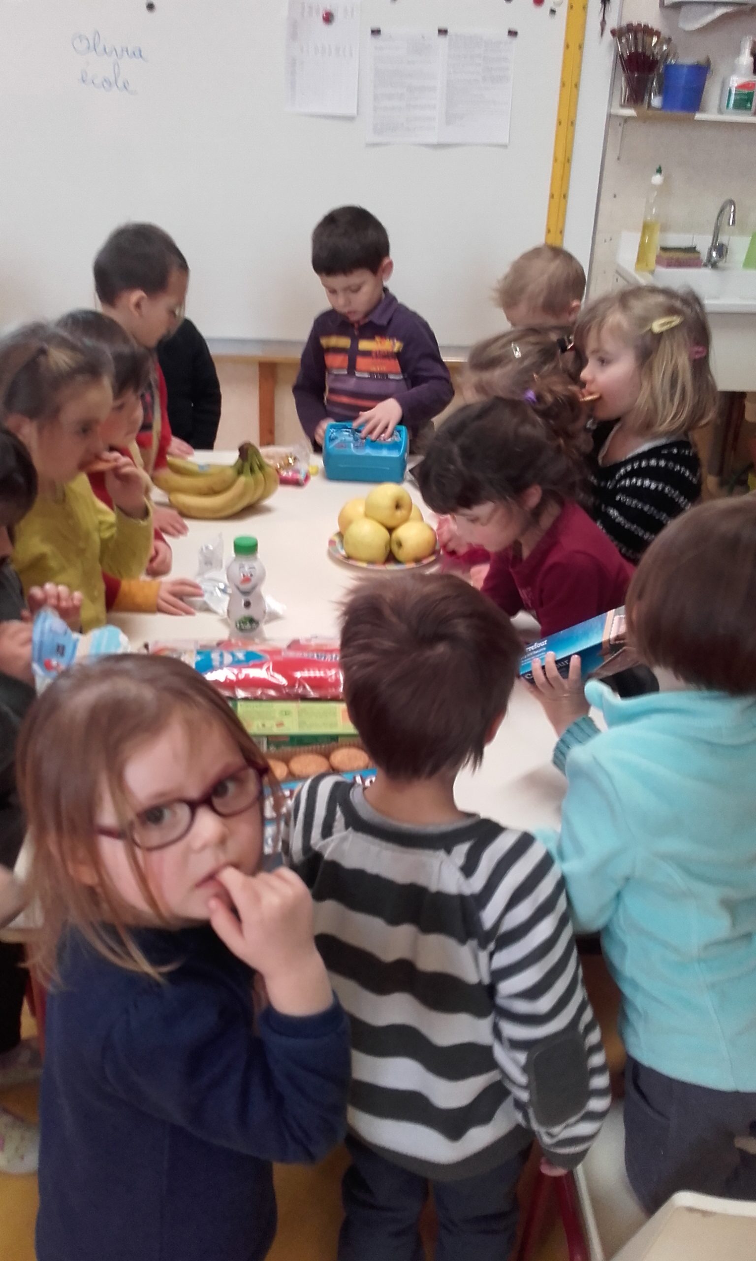 bon goûter pour les enfants sans déchets!