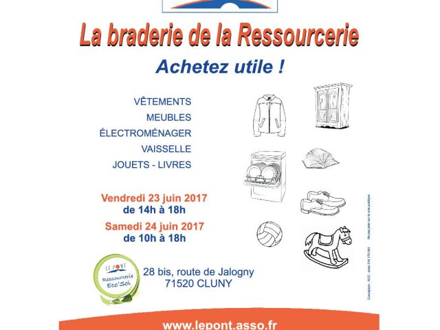 Braderie à la ressourcerie
