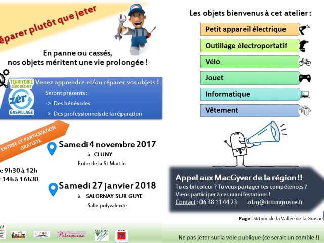 Réparer plutôt que jeter
