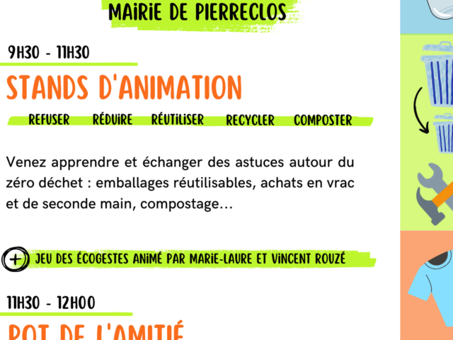 Animations et ateliers zéro déchet