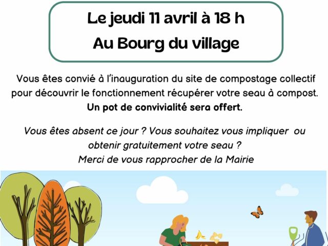 Invitation à l’inauguration du site de compostage collectif de Saint-Pierre-le-Vieux