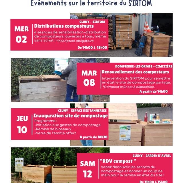 Tous au Compost : du 29 mars au 13 avril