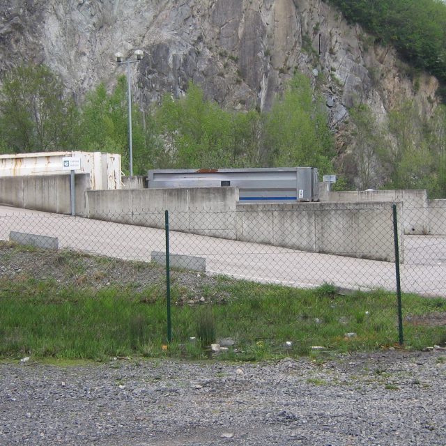 Travaux  à la déchèterie de Cluny