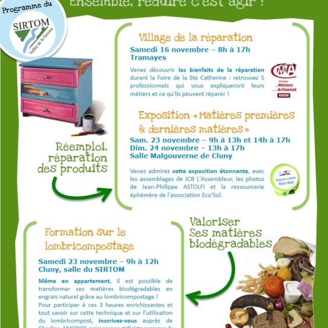 Semaine Européenne de la Réduction des Déchets