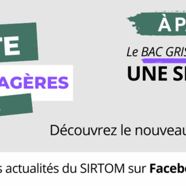 Collecte des ordures ménagères : tous les 15 jours à partir du 30 juin