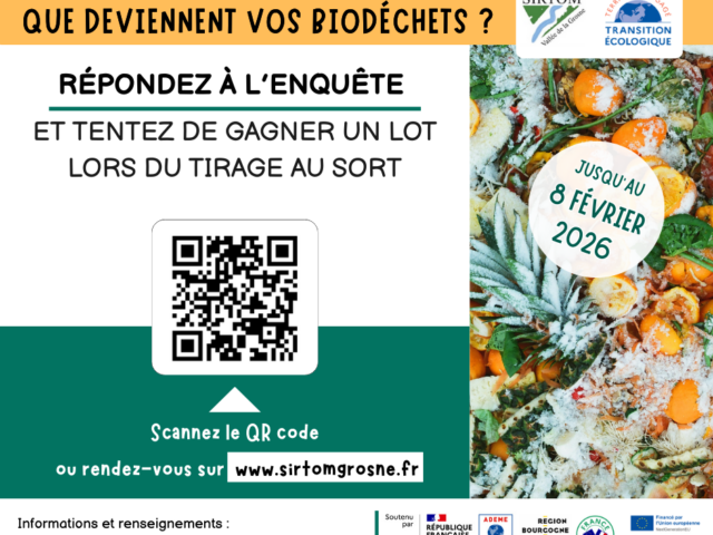 Enquête 2026, « que deviennent vos biodéchets ? »