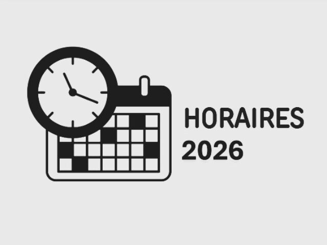 Horaires des déchèteries 2026