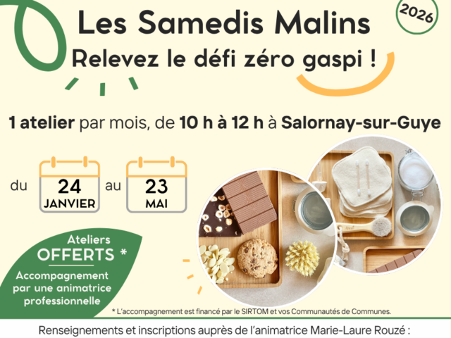 Les Samedis Malins : relevez le défi zéro gaspi !
